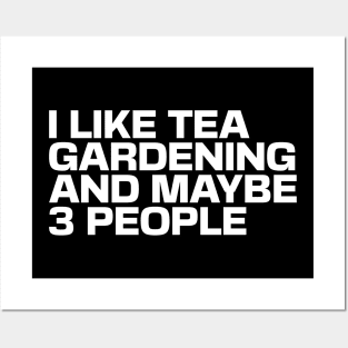 Running on Tea & Gardening Posters and Art